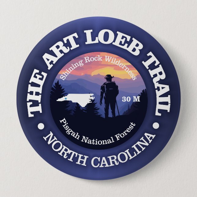 Art Loeb Trail (rd2) Button (Front)