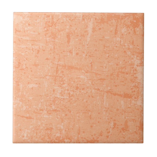 Art Lover Delicate Pretty Apricot Artist Painter Ceramic Tile (Front)