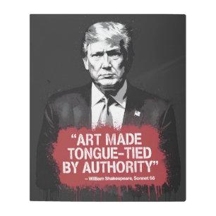 Art Made Tongue-Tied Shakespeare Quote Graffiti