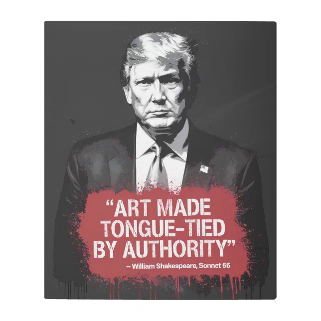 Art Made Tongue-Tied Shakespeare Quote Graffiti