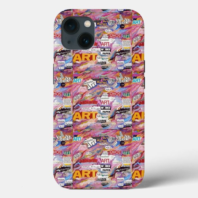 Art Market iPhone Phone Case (Back)