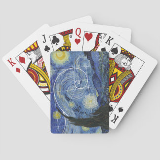  Art Meets Math, Van Gogh Meets Fibonacci Card