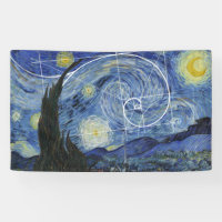 Art Meets Math, Van Gogh Meets Fibonacci Card