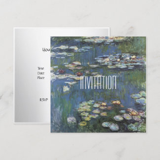 Art Monet Classic Invitation