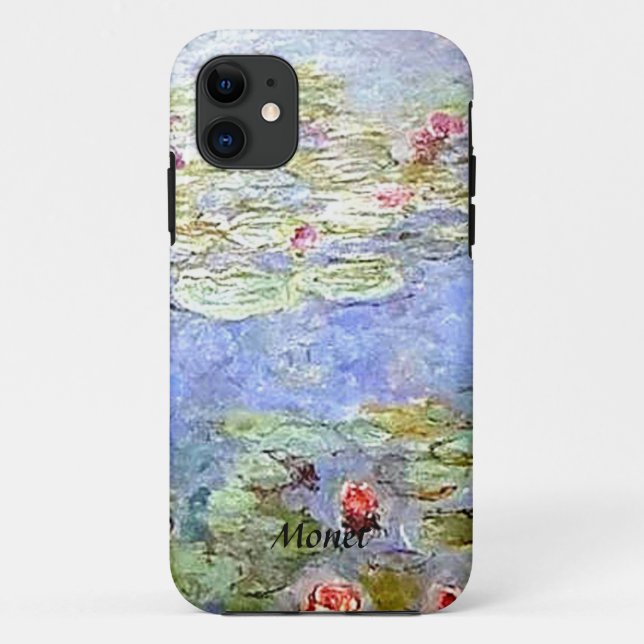 Art Monet Water Lillies Case-Mate iPhone Case (Back)