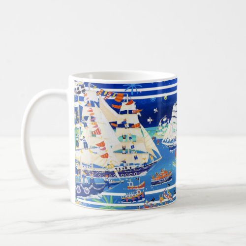 Art Mug Falmouth Tall Ships Regatta 14 John Dyer Coffee Mug