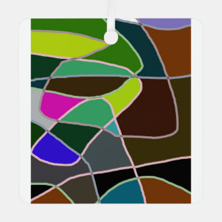 art mug metal ornament