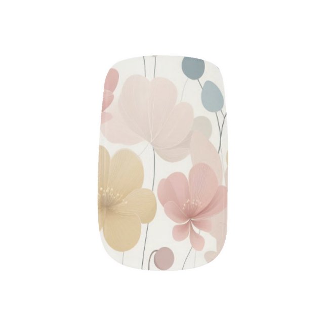 Art Nail Stickers for Minx Nails (Left Thumb)