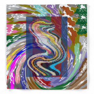 Art NAVIN BANDANA 19" Sq  www.zazzle.com/doonagiri