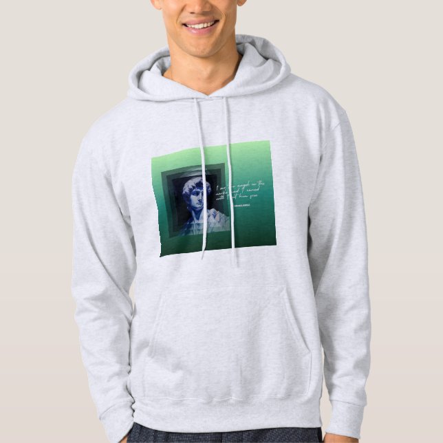 Art Never Dies Hoodie | David Sculpture (Front)