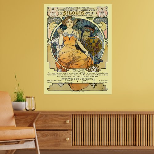 Art Nouveau 1904 World's Fair St. Louis by Mucha