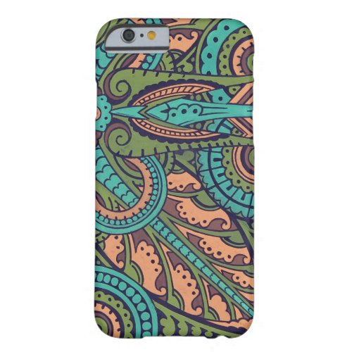 Art nouveau abstract pattern christopher dresser barely there iPhone 6 case