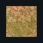 Art Nouveau Alfonse Mucha Floral carnation flowers<br><div class="desc">Classic Alfonse Mucha - This floral pattern is a fragment of Alfonse Mucha Nelke Carnation,  a painting pattern from art nouveau artist Alfonse Mucha. It shows a lovely swirling pattern of a garden of carnations.</div>