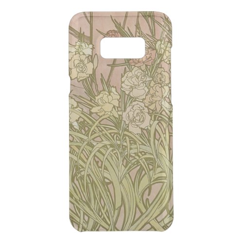 Art Nouveau Alfonse Mucha Floral carnation flowers Uncommon Samsung Galaxy S8 Case