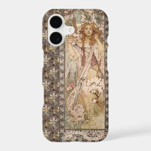 Art nouveau Alphonse Mucha Joan of Arc iPhone 17 Case