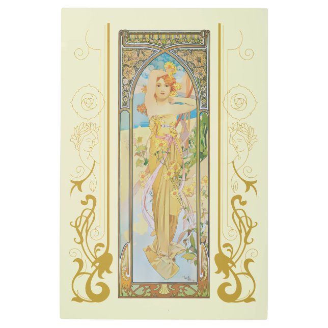 Art Nouveau Alphonse Mucha The Brightness of Day (Front)