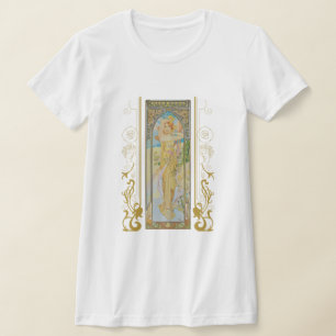 Art Nouveau Alphonse Mucha -The Brightness of Day T-Shirt