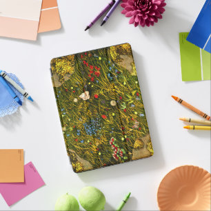 Art Nouveau Alpine Meadow  iPad Pro Cover