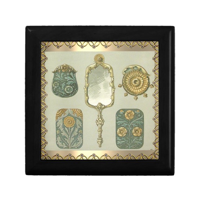 Art nouveau Anton Seder dressing table Gift Box (Front)