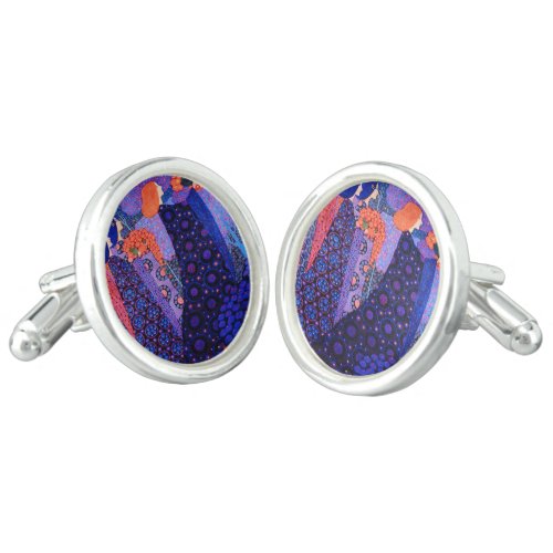 Art Nouveau art DantefemalesMorriscolorfulvin Cufflinks