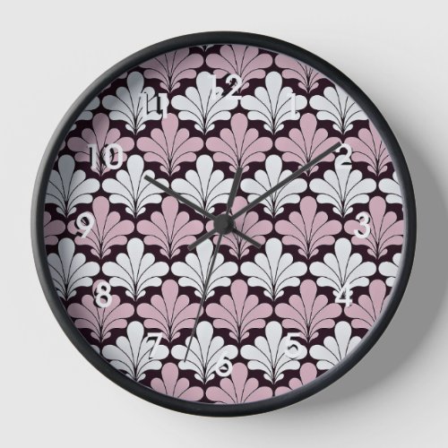 Art Nouveau Art Deco popular pattern Clock