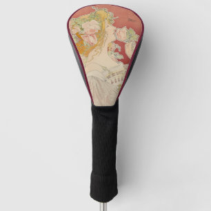 Art Nouveau Belle Époque Lady Roses Livemont Golf Head Cover
