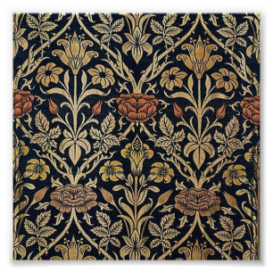 Art nouveau,Belle epoque pattern, vintage,chic,Wil Photo Print