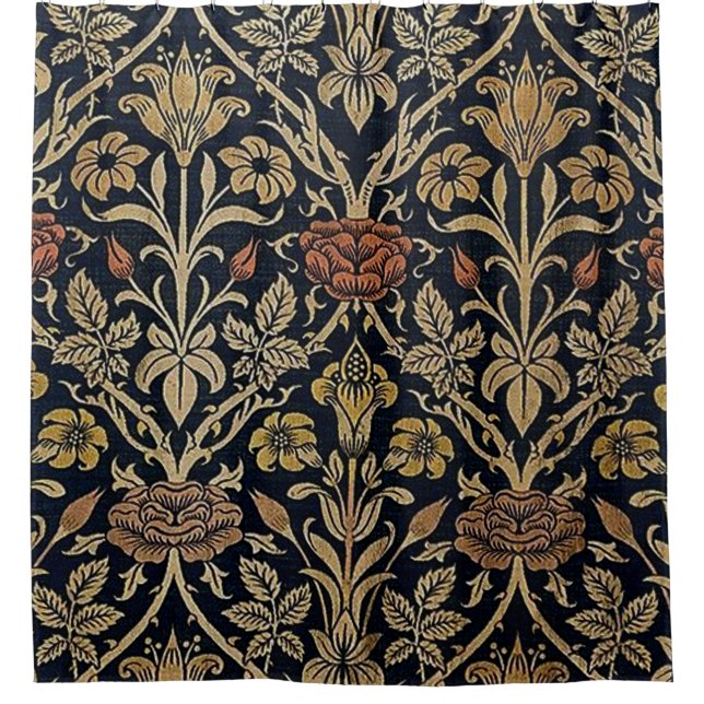 Art nouveau,Belle epoque pattern, vintage,chic,Wil Shower Curtain (Front)