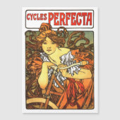 Art Nouveau Bicycle Mucha Art (Front)