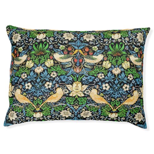 Art Nouveau Bird and Flower Tapestry Pattern  Pet  Pet Bed