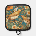 Art Nouveau Birds and Flowers Pot Holder