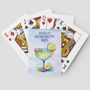 Art Nouveau Black Bear  Poker Cards