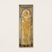Art Nouveau Bookmark (Back)