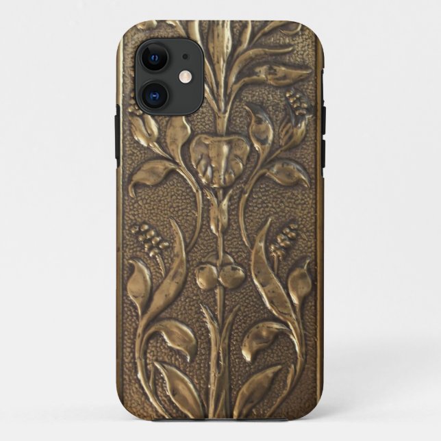 Art Nouveau Brass Pattern iPhone 5 Case (Back)
