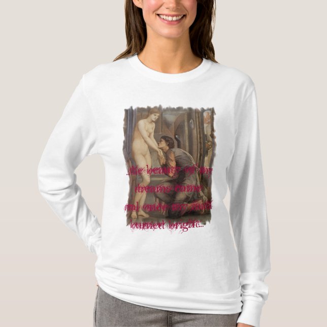 Art Nouveau Burne-Jones Poetry 1 T-Shirt (Front)