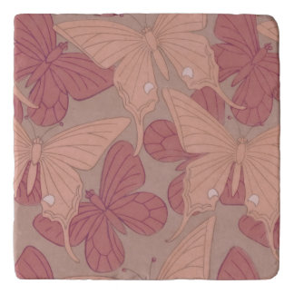 Art Nouveau Butterfly  Trivet