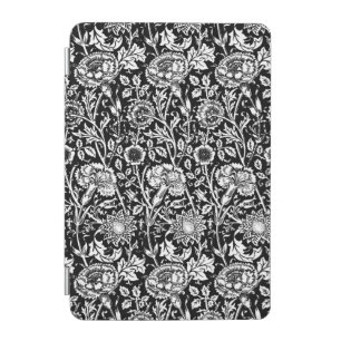 Art Nouveau Carnation Damask, Black and White Case