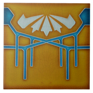 Art Nouveau Ceramic Fireplace wall Tile
