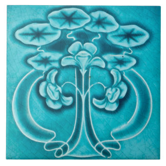 Art Nouveau Ceramic Fireplace Wall tile