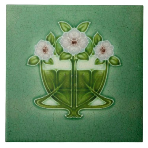 Art Nouveau Ceramic tile