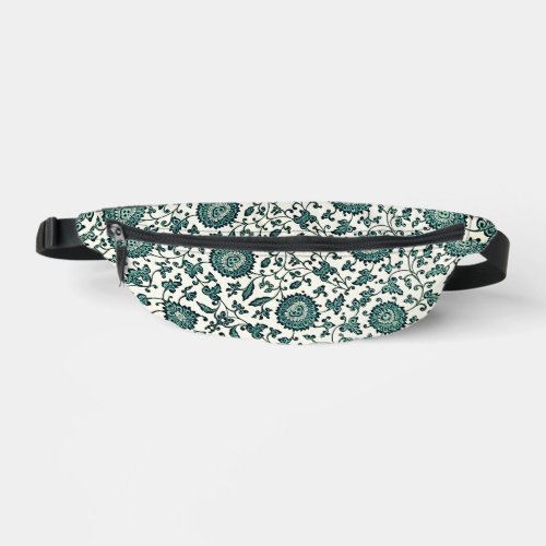 Art Nouveau Chinese Floral Pattern Reproduction Fanny Pack