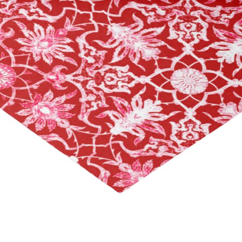 Art Nouveau Chinese Pattern _ Deep Red Tissue Paper