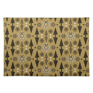 Art Nouveau Christmas Decoration Cloth Placemat