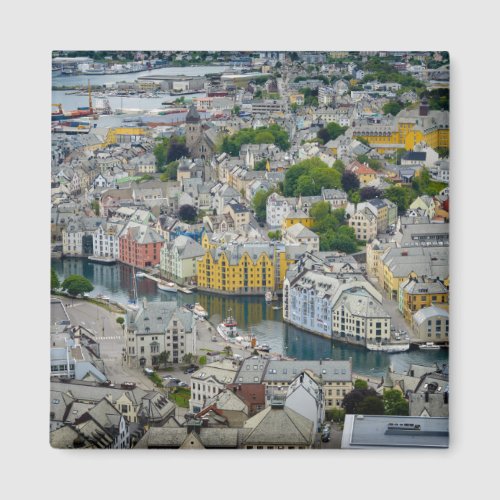 Art Nouveau city Alesund Norway magnet