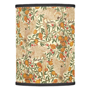 Art Nouveau Cockatoo Pattern by Walter Crane Fabri Lamp Shade