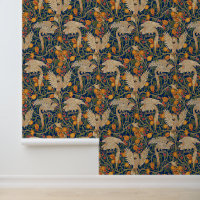 Art Nouveau Cockatoo Pattern by Walter Crane