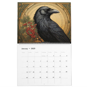 Art Nouveau Creatures Calendar