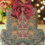 Art nouveau Cyclamen floral Eugene Grasset elegant Wrapping Paper