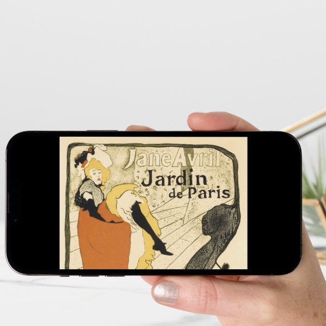 Art Nouveau Dancer Jane Avril by Toulouse Lautrec (Front Digital)