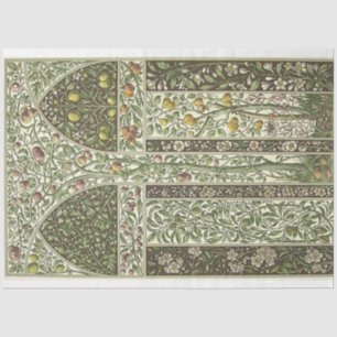 Art Nouveau Decorative Lemon Decoupage Paper